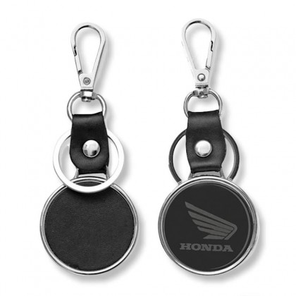 Round Metal Keychain With Hook & O Ring